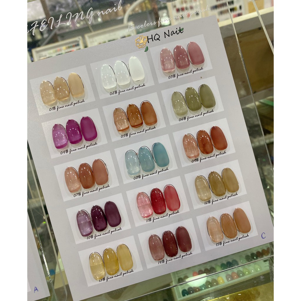 Set sơn thạch 15 màu cực đẹp