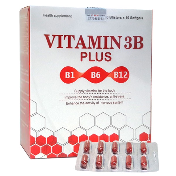 Vitamin 3B Plus – Hỗ trợ tăng cường sức khỏe, giúp hấp thu dinh dưỡng, kích thích ăn ngon