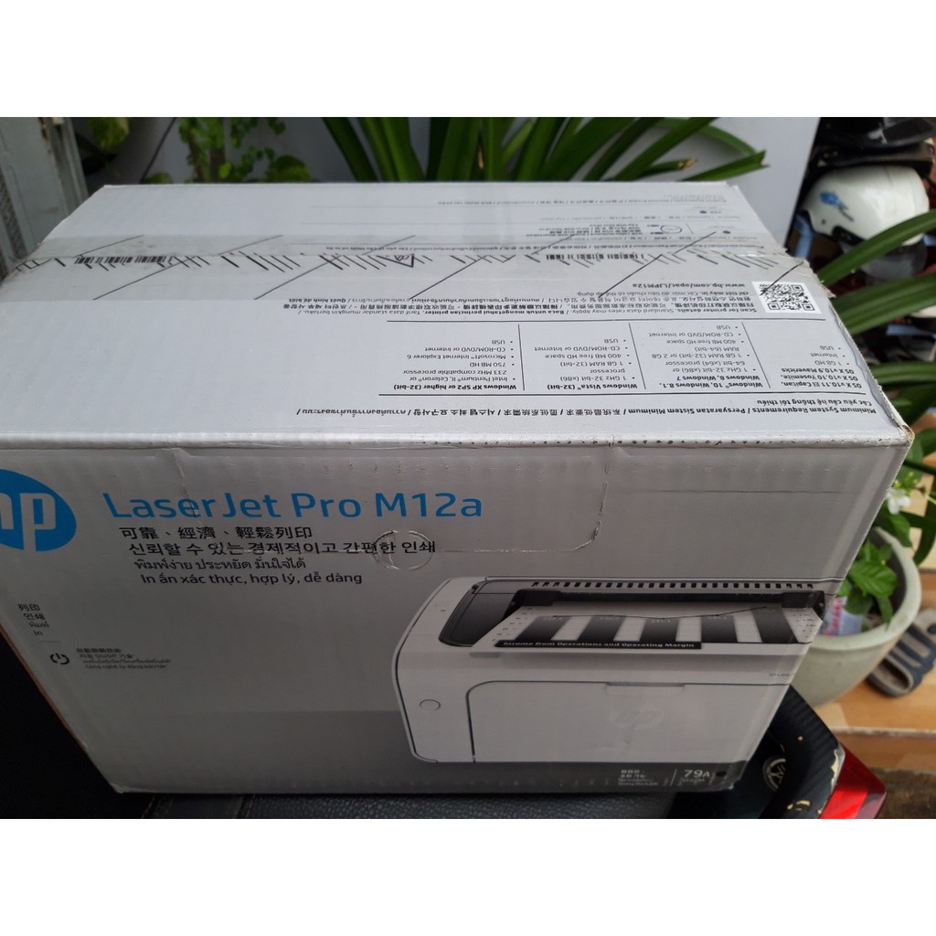Máy in HP Laser M12a - in laser trắng đen | BigBuy360 - bigbuy360.vn