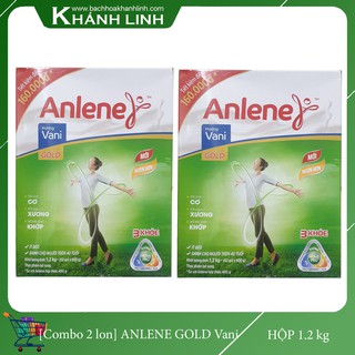 Combo 2 hộp Sữa Anlene Gold MOVEPRO 1.2KG