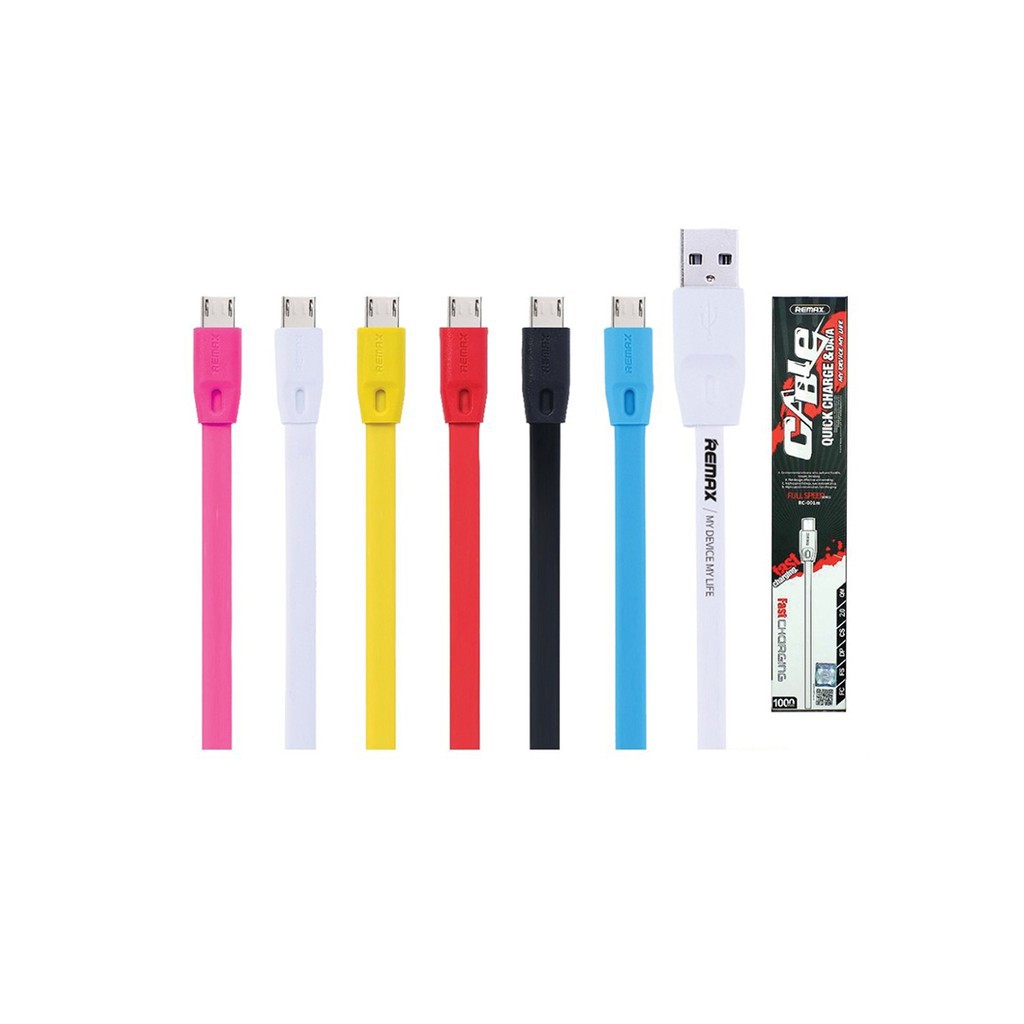 Cáp Sạc Tốc Độ Cao 1M Remax RC-001m cho micro usb
