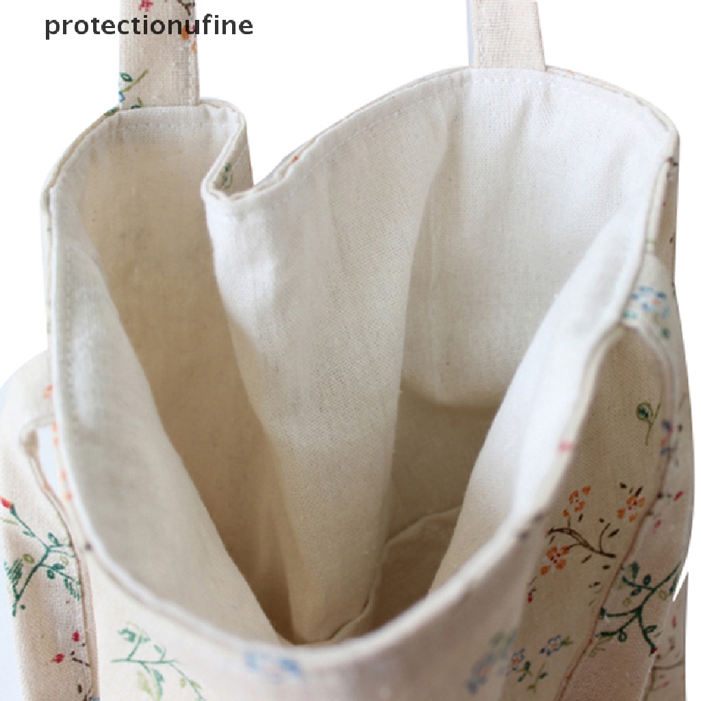 Túi Xách Vải Lanh Cotton Phong Cách Vintage PR3VN Dành Cho Nữ