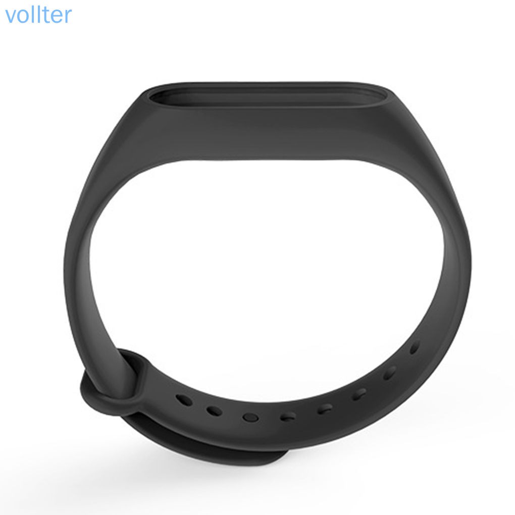 XIAOMI Dây Đeo Thay Thế Chất Liệu Tpu Màu Trơn Cho Xiaomi Miband2