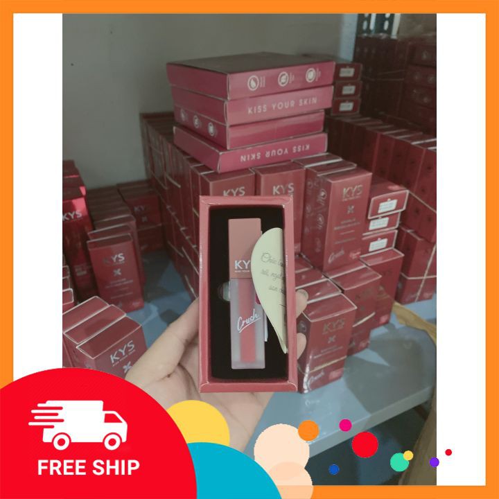 Son Kem Lì Lâu Trôi Mịn Môi chocolate Crush KYS 3,5g