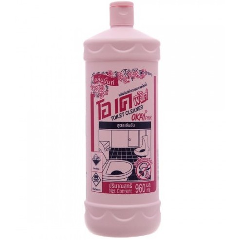 Nước tẩy Toilet Okay Pink 960ml Thái Lan chính hãng 960ml - OKAY