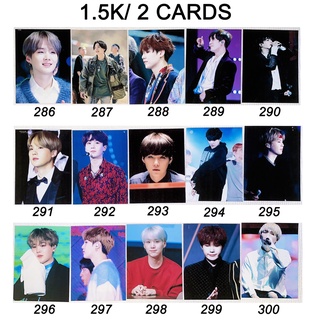 Sale set card SUGA BTS 3
