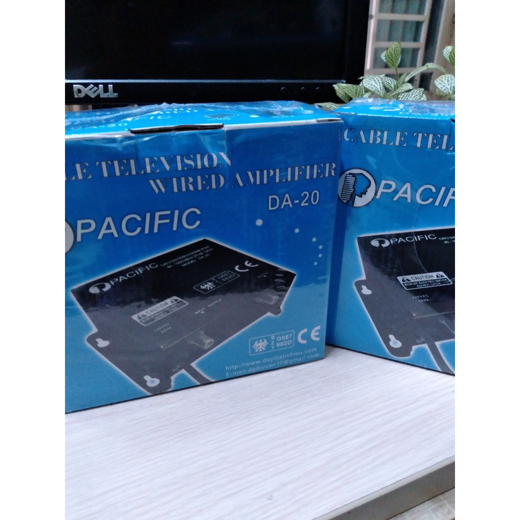 Khuếch đại tín hiệu truyền hình cáp Pacific DA 20
