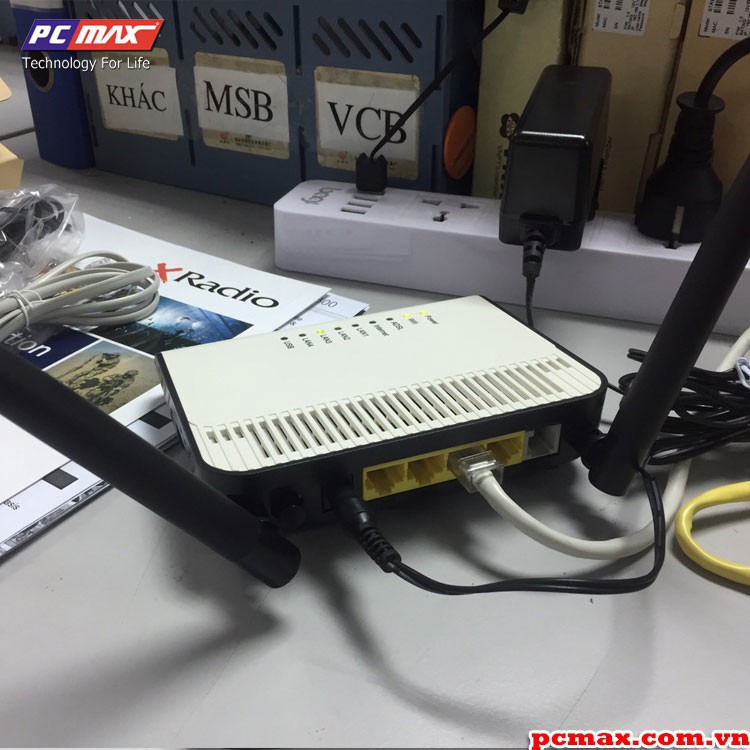 Bộ phát Wifi 300Mbps VKX 2 anten Tenda phát wifi, kích sóng cực mạnh