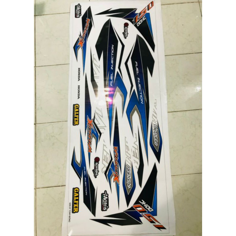 tem rời winner x trắng xanh