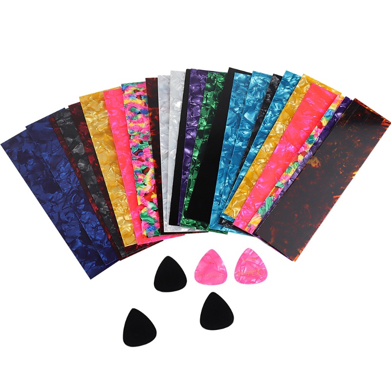 Set 25 Miếng Gảy Đàn Guitar DIY Dày Dặn 0.50 0.73 0.90mm