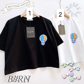 Áo croptop form rộng nhiều mẫu Cotton 65% Be Yourself thời trang mùa hè dành cho nữ