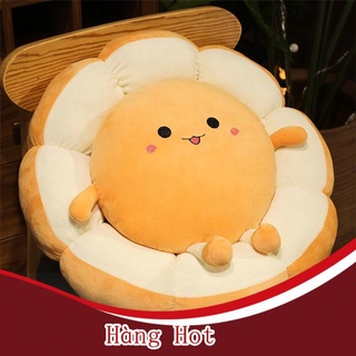 (Mới) Đệm ngồi thiết kế họa tiết hoa xinh xắn có thể tái sử dụng bền bỉ cho văn phòng