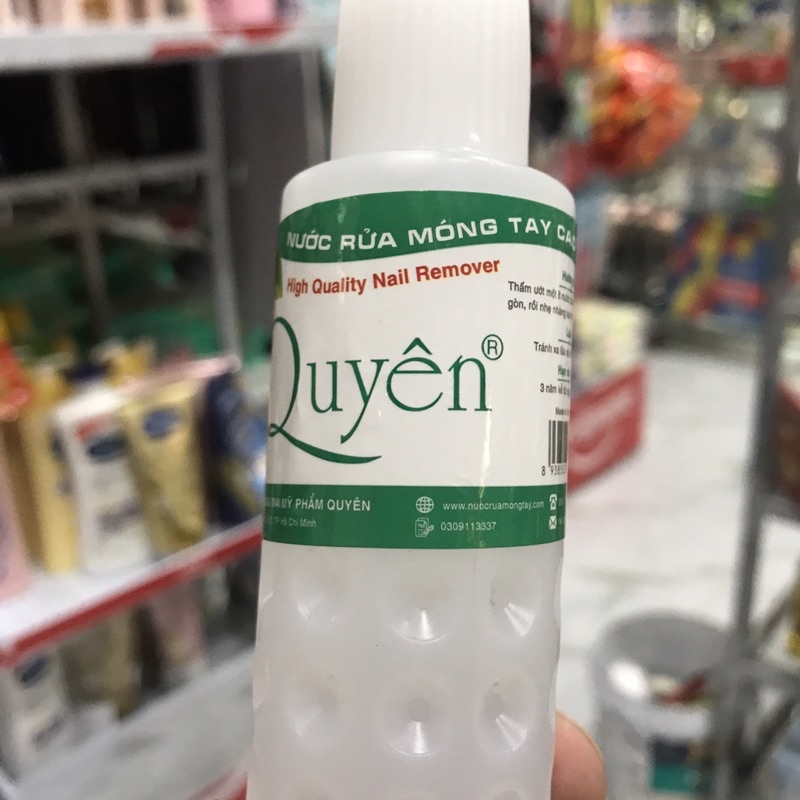 nước rửa móng tay Quyên 125ml