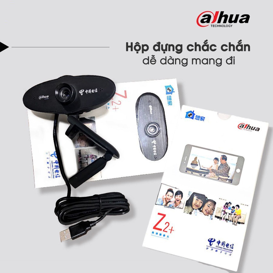 Webcam HD 720p Z2 Plus Chính Hãng Dahua -Bảo Hành 12 Tháng