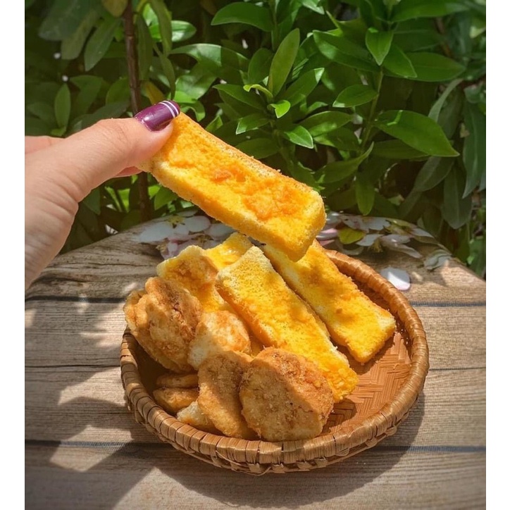 Bông lan sấy trứng muối loại 500g