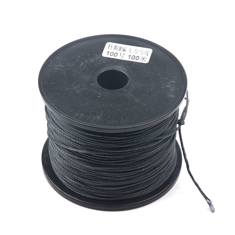 Cuộn dây câu cá bện 8 sợi 100m kích thước 140-800lb