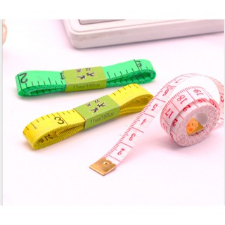 THƯỚC DÂY MAY ĐỒ, THƯỚC DÂY ĐO 3 VÒNG 150CM XỊN 2 ĐẦU BỌC THÉP