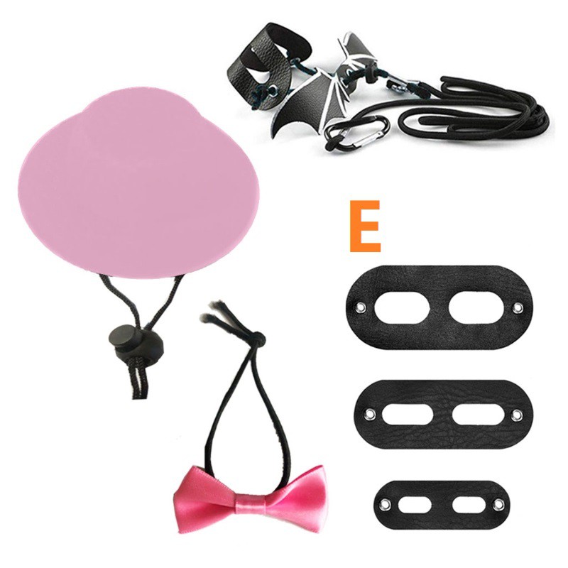 Mũ/ Nơ/ Dây xích trang trí cho bò sát thú cưng