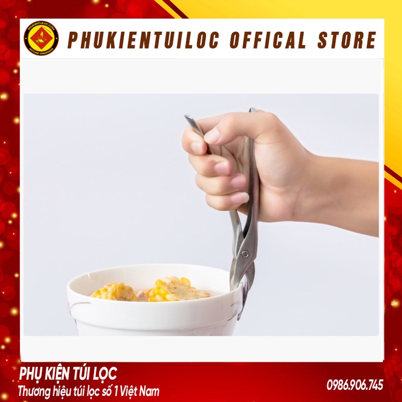 Kẹp Gắp Bát Đĩa Xiaomi Mijia Chống Nóng Bằng Thép Không Gỉ 304 18.50 x 8.50 x 5.50 cm Tiện Dụng