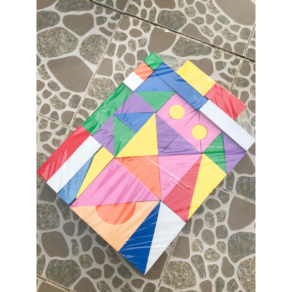 Gạch Xốp đồ chơi xếp hình an toàn cho bé