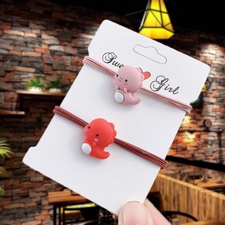 Dây buộc tóc hình khủng long nhỏ siêu cute
