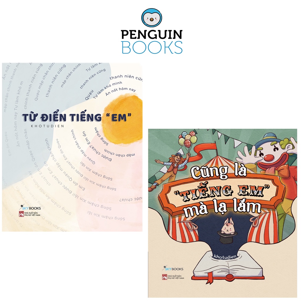 Sách Skybooks - Combo Từ Điển Tiếng Emin + Cũng Là Tiếng Emin Mà Lạ Lắm