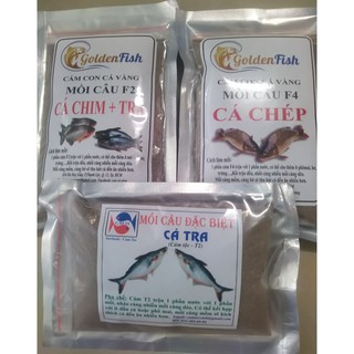 combo 3 bịch mồi câu cá   Chép - Tra - Chim