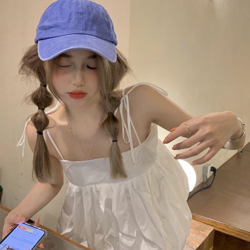 A17 Áo Bí Bồng 2 Dây Dễ Thương Áo Bong Bóng