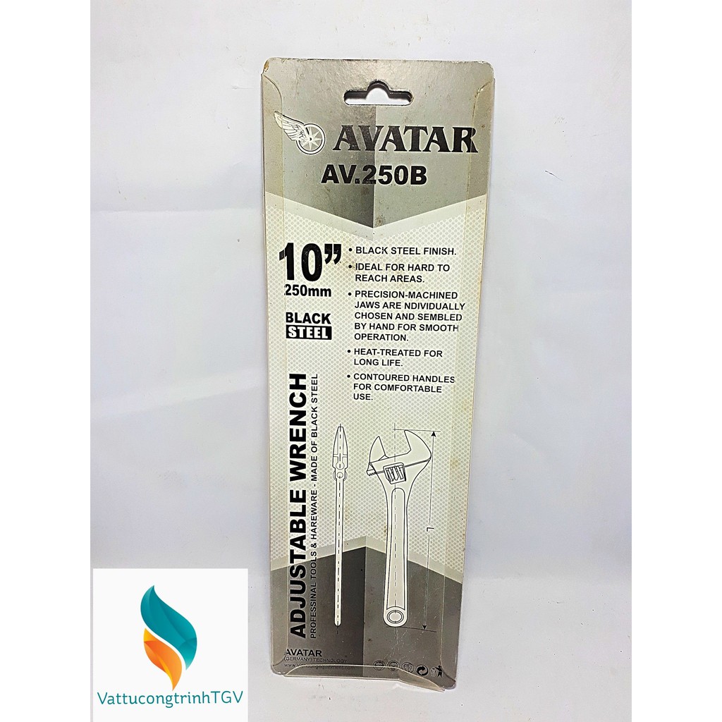 Mỏ lết AVATAR AV-250B cỡ 10'-250mm