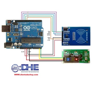 Module đọc thẻ từ RFID MFRC-522 - tần số 13.56MHZ