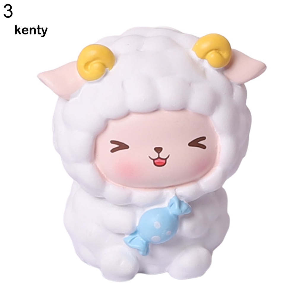 Mô hình chú cừu mini bằng nhựa dành cho trang trí cây cảnh xinh xắn