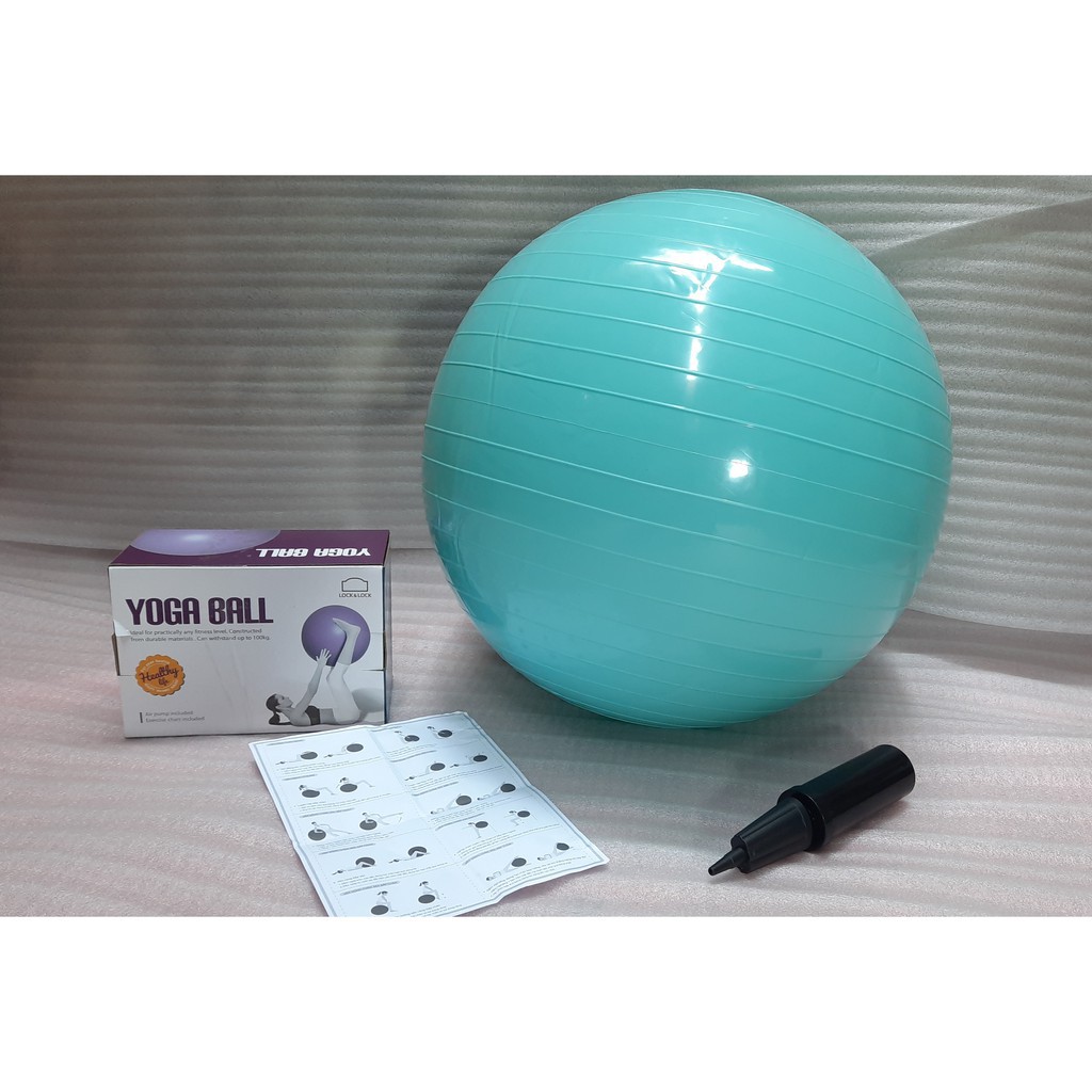 BÓNG TẬP THỂ DỤC YOGA BALL LOCK&LOCK