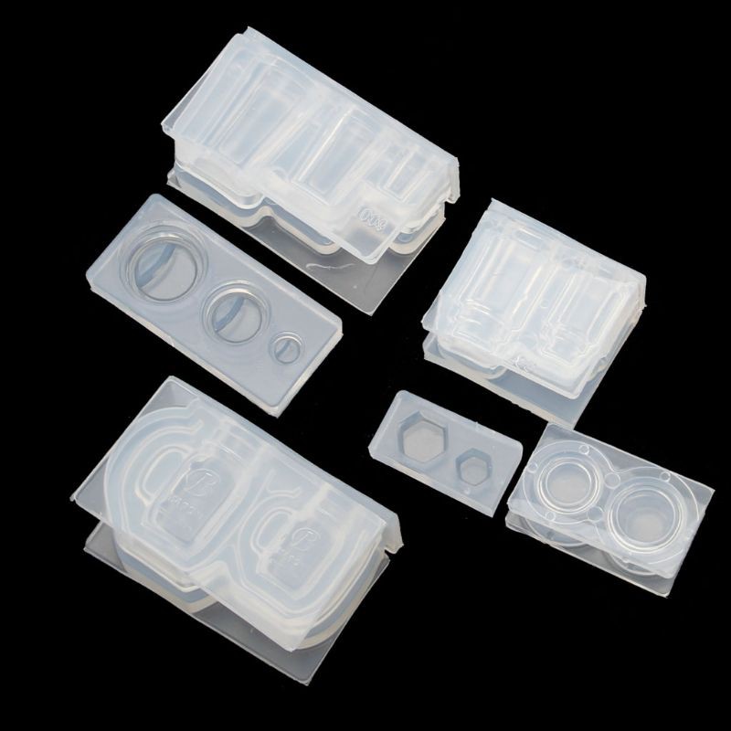 Khuôn Silicone Làm Đồ Thủ Công Hình Cốc Cà Phê Mật Ong Và Chai Nước Uống