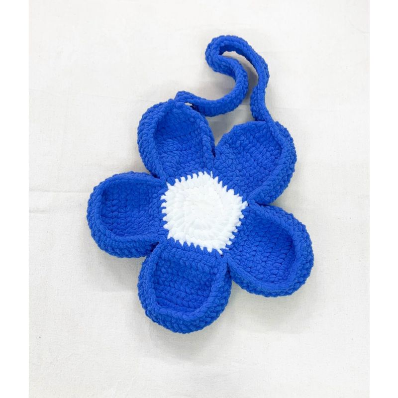 [TÚI HANDMADE] Crochet bloom bag - Túi len hình bông hoa cúc - Hàng có sẵn