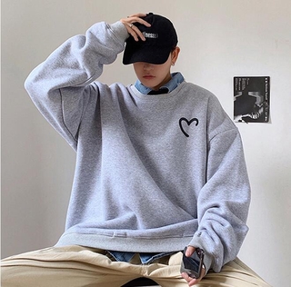 Áo sweater tay dài cổ tròn thời trang dành cho nam