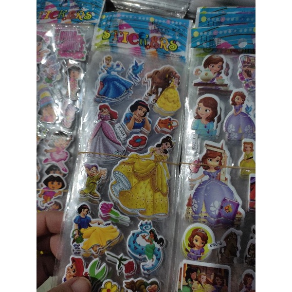 10 hình dán stick hoạt hình