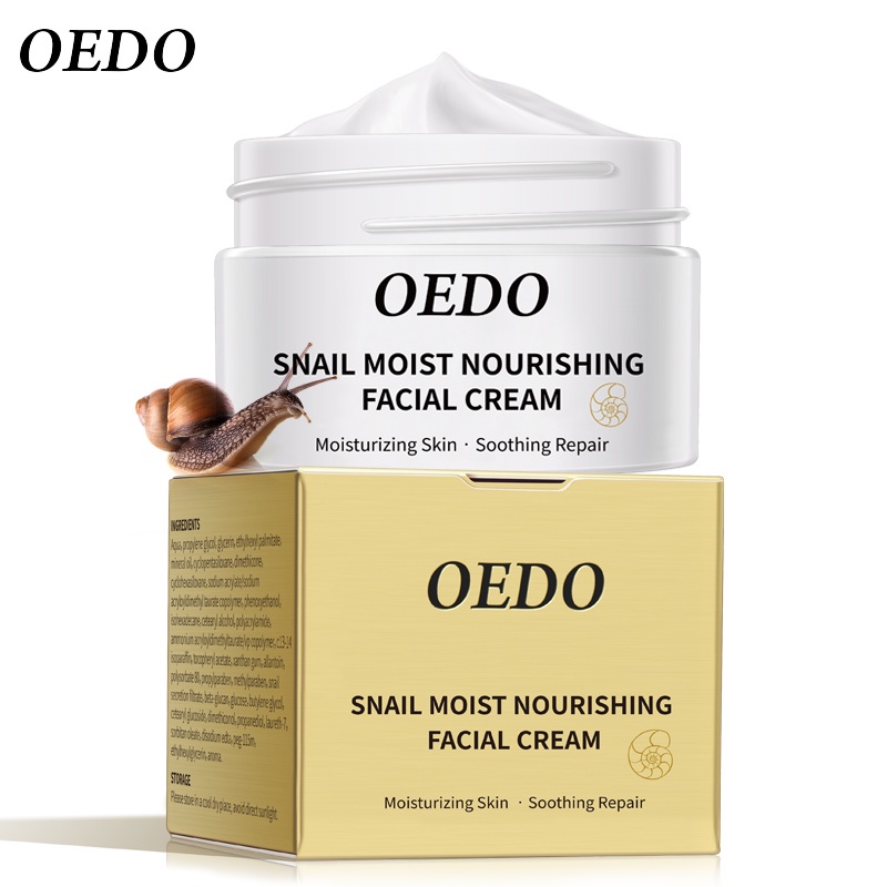 Kem dưỡng tinh chất ốc sên đàn hồi chăm sóc da OEDO cung cấp nước cho da căng mịn ẩm mượt Da săn chắc Chống lão hóa làm trắng da hiệu quả trẻ hoá da Skin Conditioning 40g