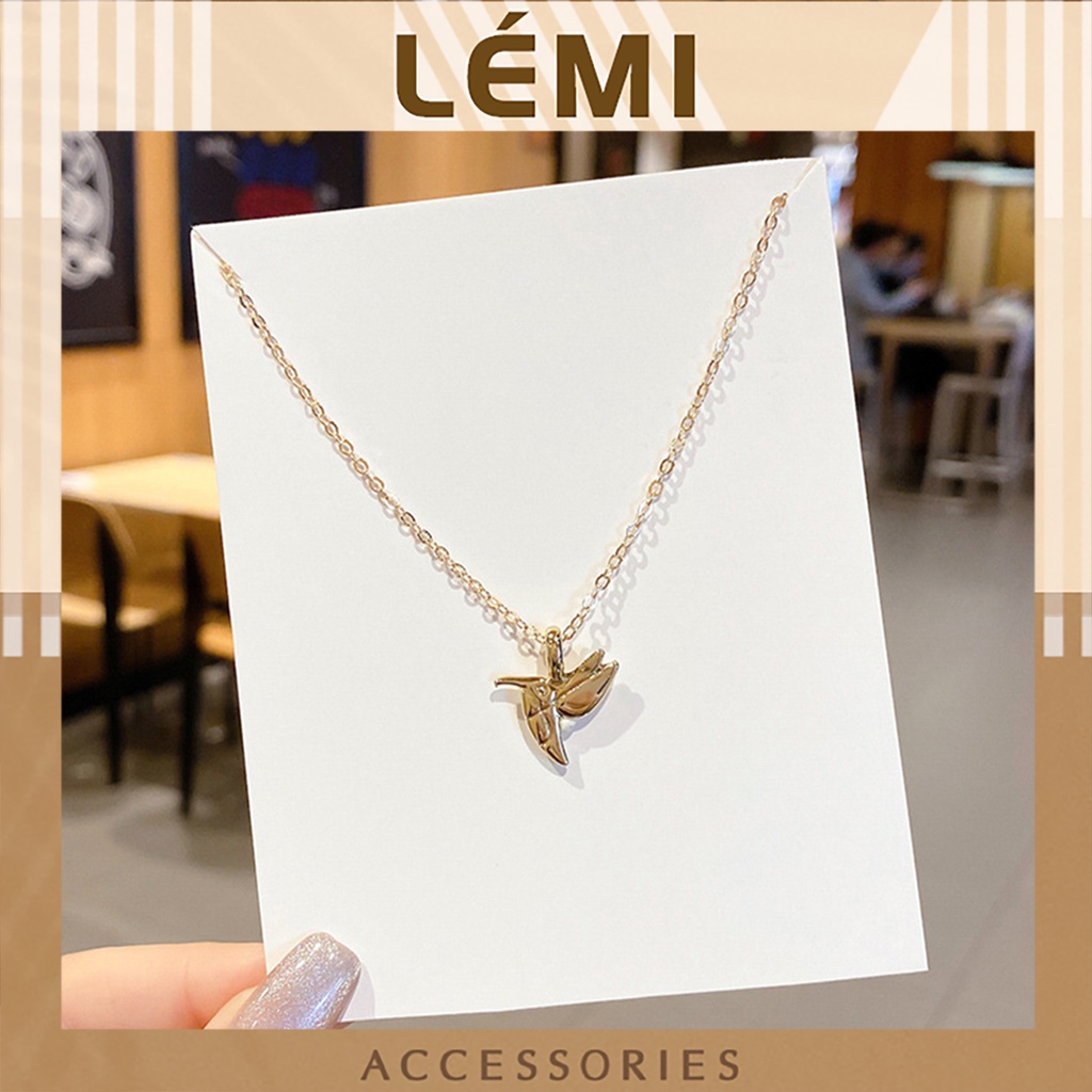 Dây chuyền mặt tạo hình hoa thiên điểu thời trang, vòng cổ dễ phối đồ Lémi accessories