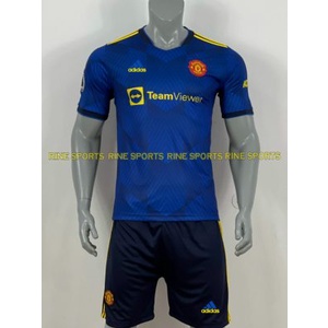 Bộ áo bóng đá mu xanh hàng việt nam cao cấp mùa giải 2021-2022