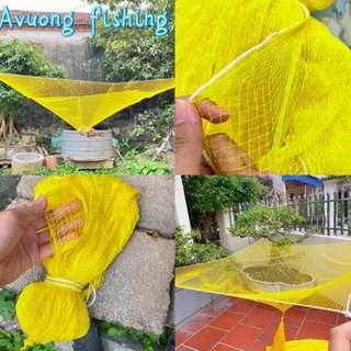 Vó bắt cá nhỏ lưới kéo tôm cua loại mắt nhỏ kênh rạch khe suối