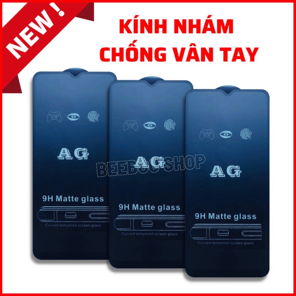 [AG NHÁM CAO CẤP] Kính Cường Lực Nokia 2.4 / 5.3 - Full màn hình - Nhám phủ Nano Cao cấp - Chống vân tay