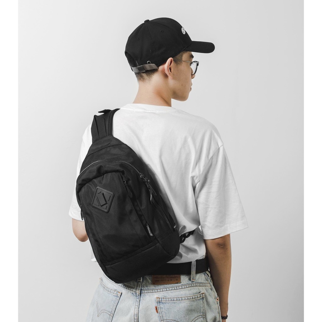 [Chính hãng] Balo 1 quai Coleman Sling Bag Nhiều Màu - Black