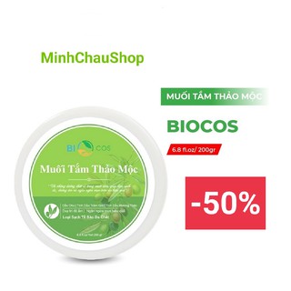 Muối tắm thảo mộc loại bỏ mụn lưng, rôm sảy, viêm nang lông Biocos