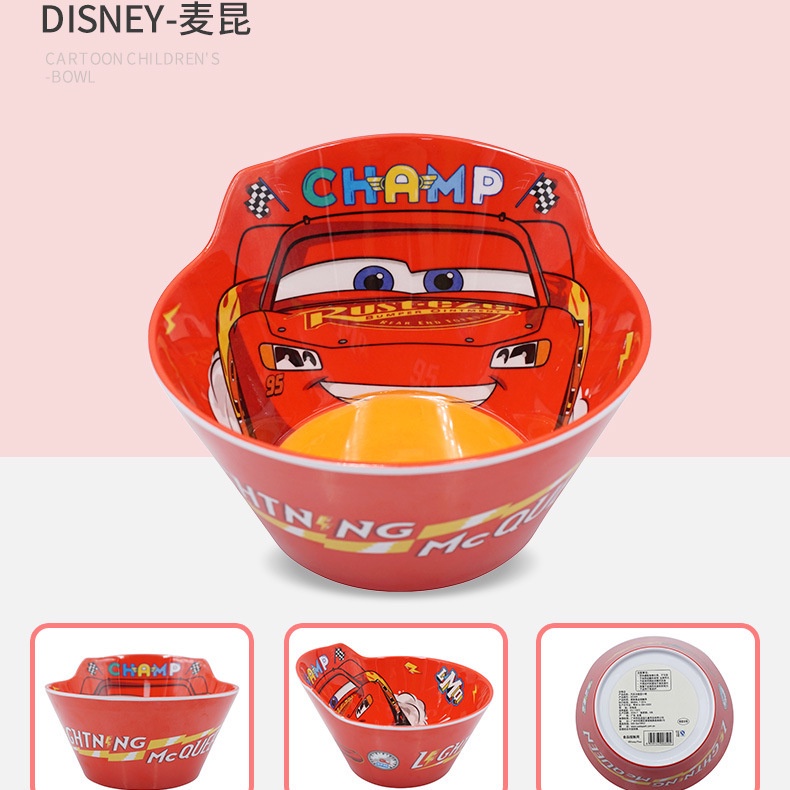 DISNEY Bát Ăn Dặm Hình Mickey Minnie Daisy Elsa Stitch Đáng Yêu Chống Rơi Cho Bé YB2
