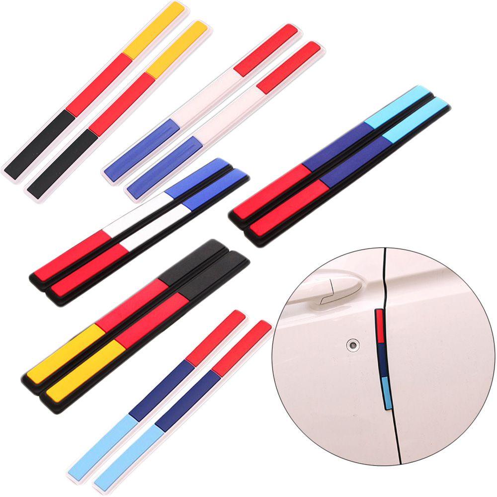 MYRONGVN Set 2 Miếng Silicone Dán Bảo Vệ Viền Cửa Xe Hơi Chống Trầy Xước