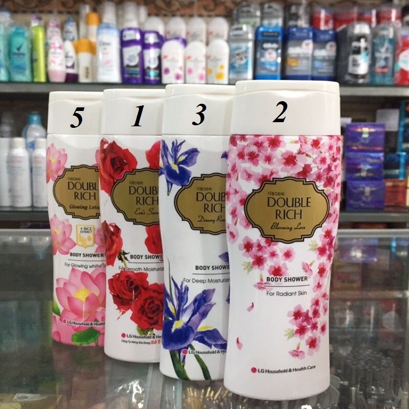 Sữa tắm  Double Rich hương hoa quyến rũ 200g