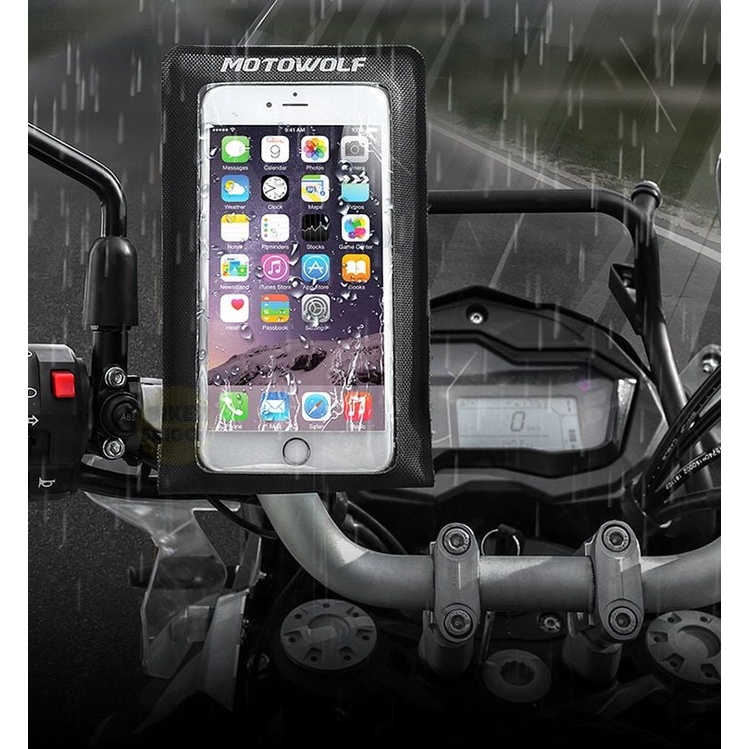 Giá đỡ điện thoại chống nước MOTOWOLF MDL2818