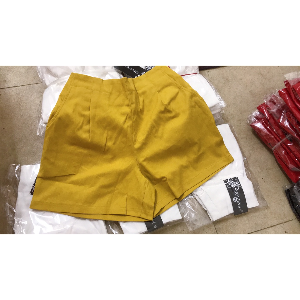 Quần sooc kaki kiểu dáng hàn quốc LinhDan Store K14
