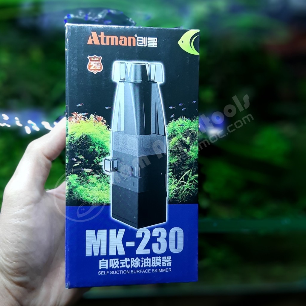 Atman MK-230 - Lọc Váng Cho Bể Cá Cảnh Thuỷ Sinh