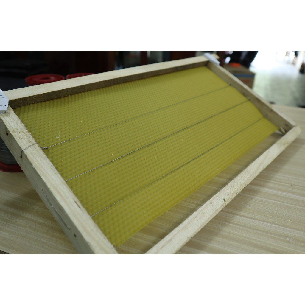 10 Chân Tầng Ong Ngoại Thế Hồng Sáp Vàng, Mềm, Thơm Kích Thích Ong Xây Nhanh